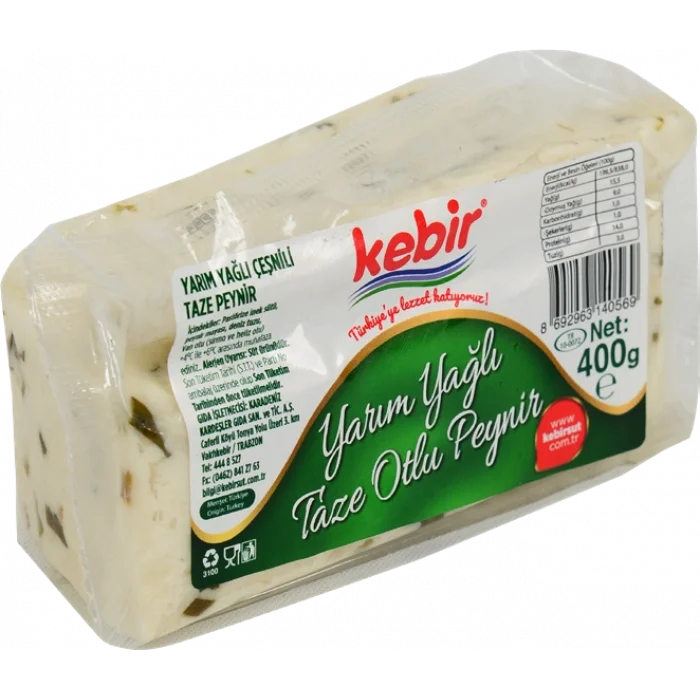 KEBİR OTLU PEYNİR 400g X15