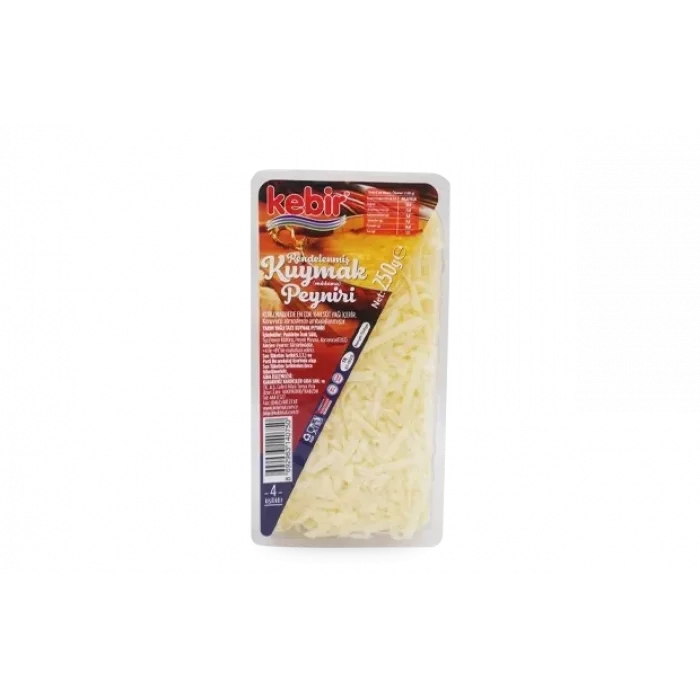 KEBİR RENDELENMİŞ KUYMAK PEYNİRİ 250g X12