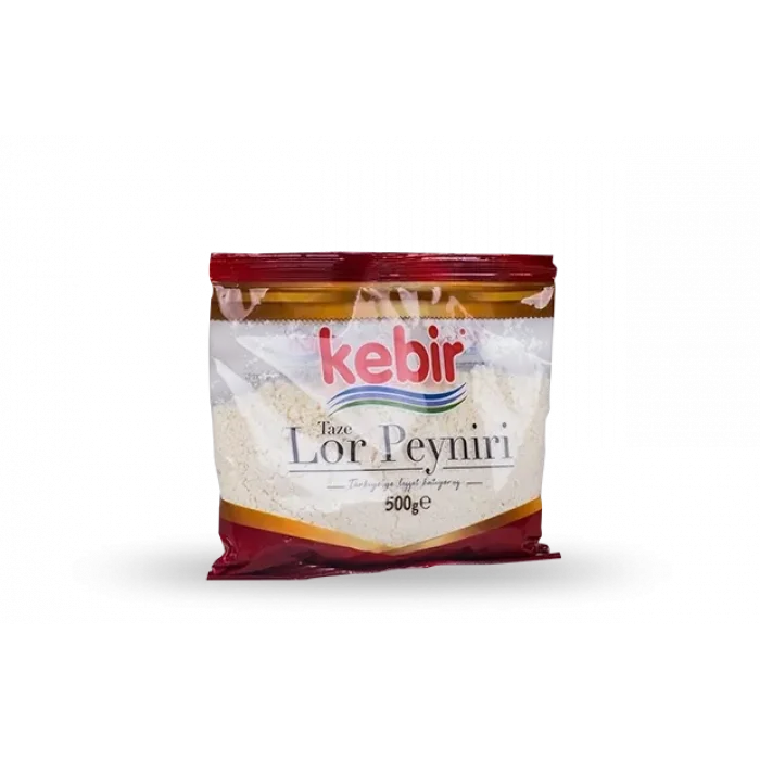 KEBİR YARIM YAĞLI LOR PEYNİRİ 500g X12