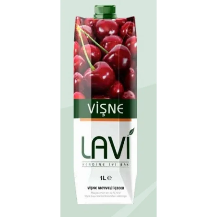 LAVİ TETRAPAK VİŞNE NEKTAR 1 LT X12