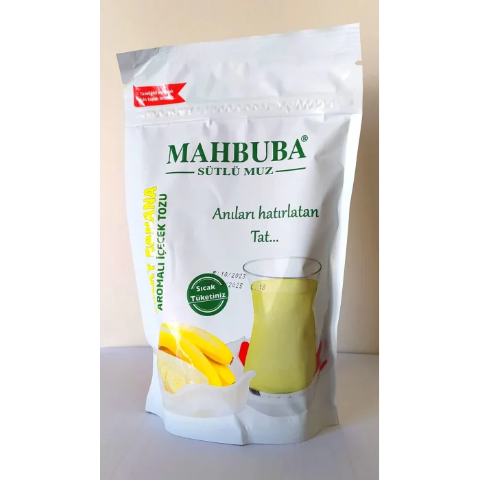 MAHBUBA SÜTLÜ MUZ SICAK TOZ İÇECEK 250 GR X24