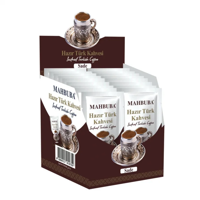 MAHBUBAHAZIR TÜRK KAHVESİ SADE 6 GR 24X12