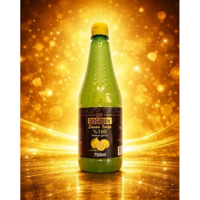 SAF DOĞADAN %100 LİMON SUYU 750 ML X12