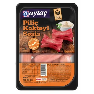 AYTAÇ PİLİÇ KOKTEYL SOSİS 240GR*6