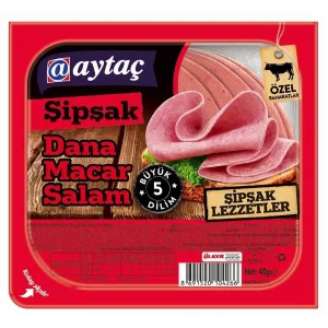AYTAÇ ŞİPŞAK MACAR SALAM DİLİMLİ 40GR*12