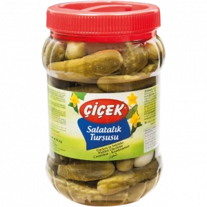 ÇİÇEK 1 NO SALATALIK TURŞU 1500 GR X12