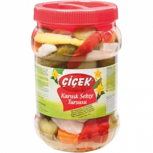 ÇİÇEK TÜRLÜ TURŞU 1500 GR X12
