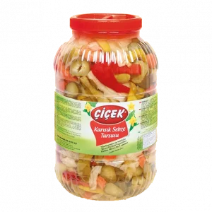 ÇİÇEK TÜRLÜ TURŞU 5 KG X4