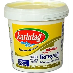 KARLIDAĞ TUZLU TEREYAĞI 950 GR X6
