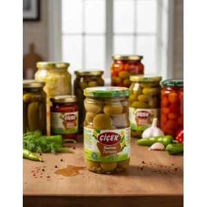 ÇİÇEK ÇAĞLA BADEM TURŞU 720 GR X 12