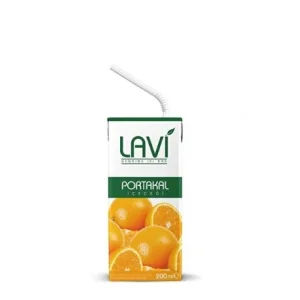 LAVİ TETRAPAK PORTAKAL NEKTAR 200 ML X 27