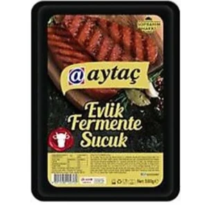 AYTAÇ DANA EVLİK FERMENTE SUCUK 400 GR X7