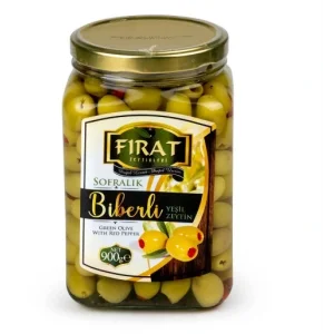 FIRAT YEŞİL BİBERLİ CAM 900 GR X 6