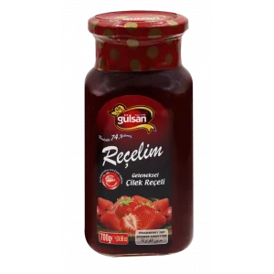 GÜLSAN ÇİLEK REÇELİ CAM 700 GR X 6