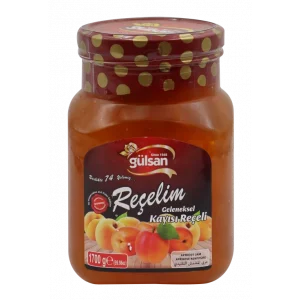 GÜLSAN KAYISI REÇELİ CAM 1700 GR X 6