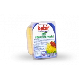 KEBİR DİLİMLİ TOST (ERİTME) PEYNİRİ 250g X24