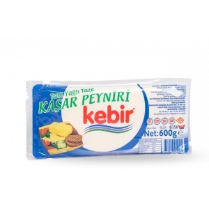 KEBİR TAM YAĞLI KAŞAR PEYNİR 600g X12