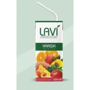 LAVİ TETRAPAK KARIŞIK NEKTAR 200 ML X 27