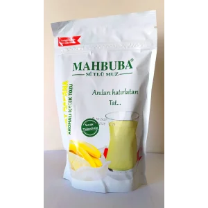 MAHBUBA SÜTLÜ MUZ SICAK TOZ İÇECEK 250 GR X24
