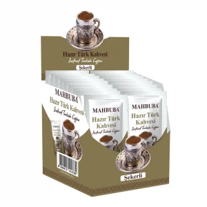 MAHBUBAHAZIR TÜRK KAHVESİ ŞEKERLİ 9 GR 24X12