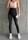 Siyah Ekstra Yüksek Bel Kot Tayt Pantolon Jeggings