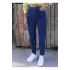 Lacivert Mom S Jeans Likralı Yüksek Bel Pantolon