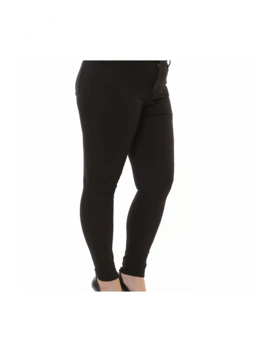 Büyükbeden Yüksekbel Likralı Kot Pantolon