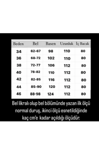 Siyah Likralı Cırt Kapama Kadın Palazzo Pantolon