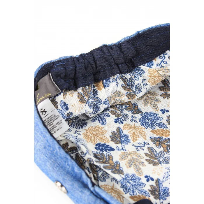 Erkek Kasket Yazlık Şapka - Lastikli Bedensiz Model, Dayanıklı Kumaş, Desenli İç Astar