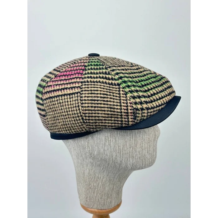 Kaşe Kışlık Kasket Şapka – Özel Yünlü Dokuma Tasarım