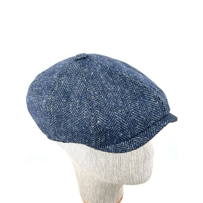 Kışlık Kaşe Kumaş Kasket Şapka – Özel Balıksırtı Dokuma, Premium Koleksiyon