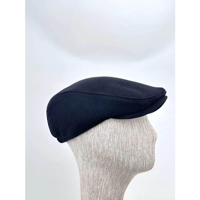 Kışlık Kasket Şapka – Lüks Kaşe Dokuma, Prestijli Stil Bedensiz Lastikli Model