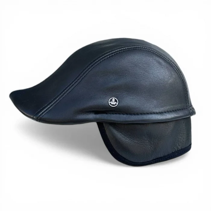 Karnas Gerçek Deri Bedenli Kasket Şapka – Elite Koleksiyon