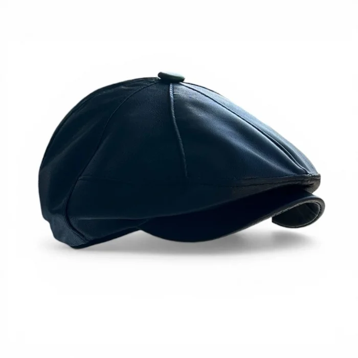 Karnas Gerçek Deri Standart Beden Kasket Şapka – Premium Seri