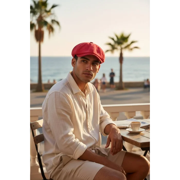 Karnas Pamuk Standart Beden Keten Kasket Şapka – Günlük Şıklık Serisi