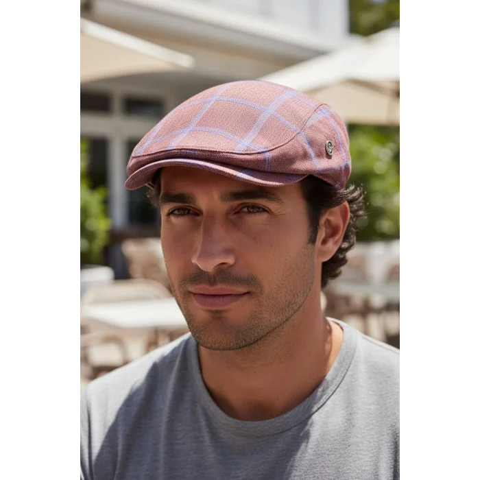 Karnas Pamuk Yazlık Kasket Şapka – Standart Beden & Serin Tutan Doğal Kumaş