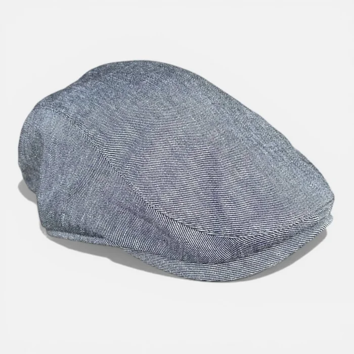 Karnas Pamuk Keten Yazlık Kasket Şapka – Standart Beden & Terletmeyen Doğal Kumaş