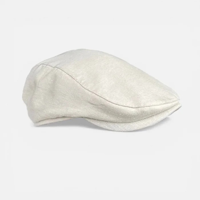 Karnas Pamuk Keten Yazlık Kasket Şapka – Standart Beden & Esnek ve Rahat Kalıp