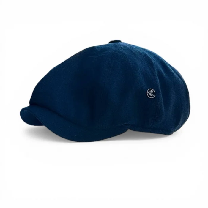 Karnas Bayan Keten Yazlık Kasket Şapka – Standart Beden & Modern ve Sade Görünüm