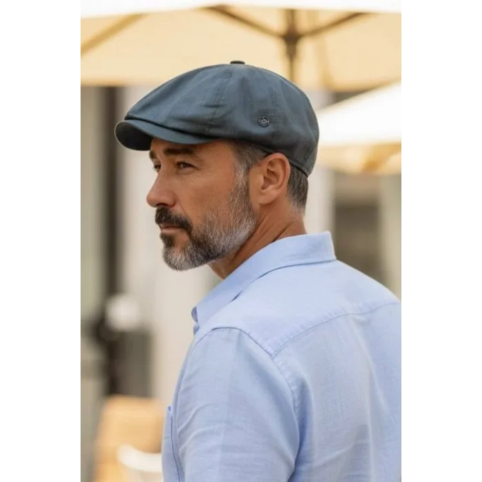 Karnas Keten Yazlık Kasket Şapka – Günlük Şıklığa Uyum Sağlayan Rahat ve Modern Stil
