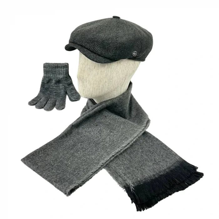 ERKEK YÜNLÜ KASKET ATKI ELDİVEN SETİ