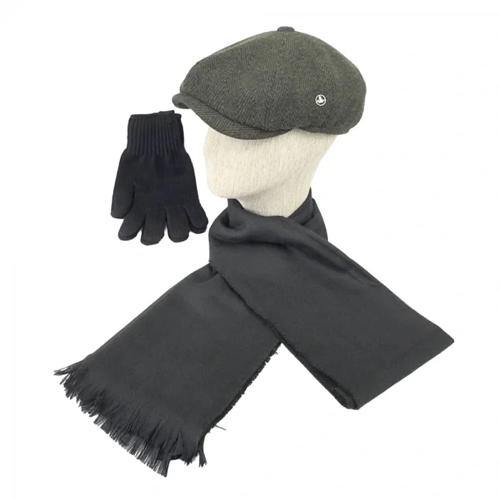 ERKEK YÜNLÜ KASKET ATKI ELDİVEN TAKIMI