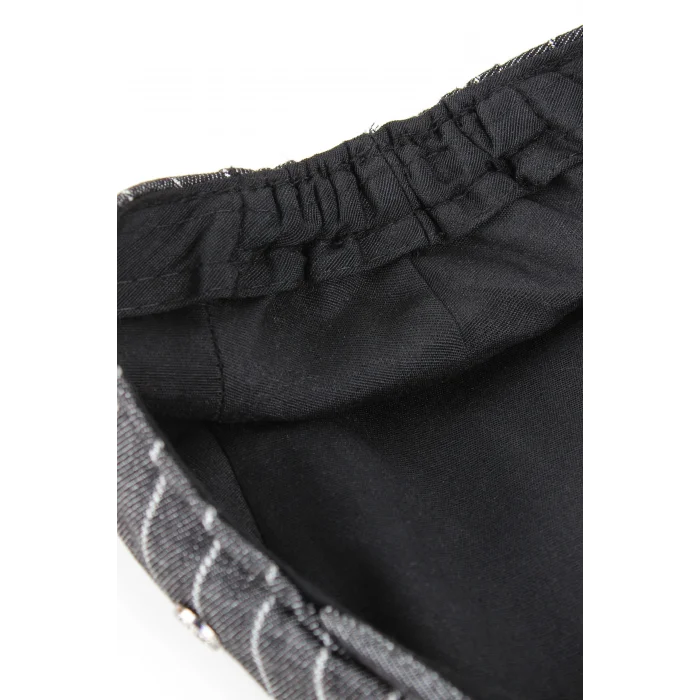 İtalyan Tarzı Erkek Kasket Şapka - Lastikli Bedensiz Model, Dayanıklı Kumaş, Desenli İç Astar