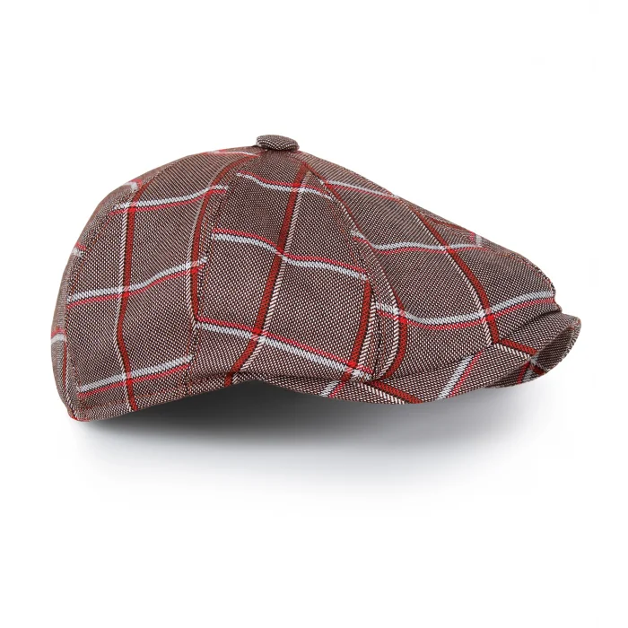 İtalyan Moda Erkek Kasketi - İnce Kumaş ve Konforlu Kesim ile Günlük Kullanım İçin