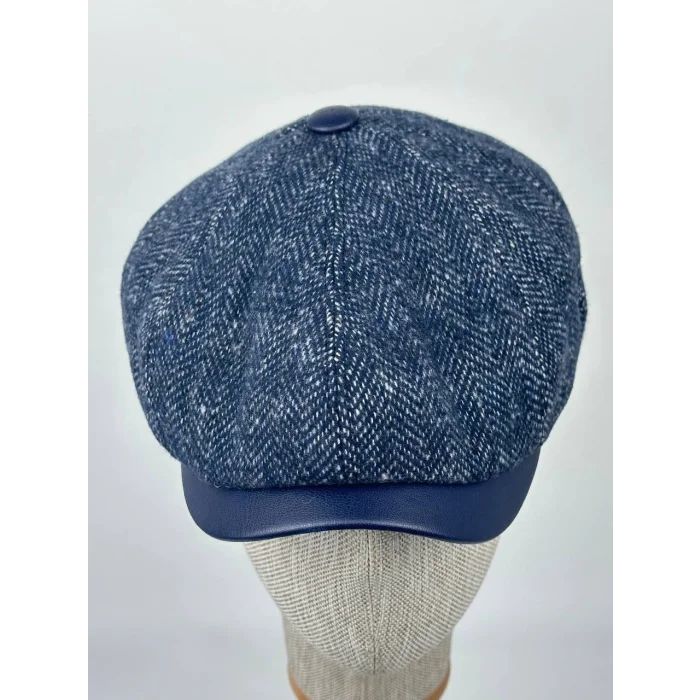 Kışlık Gatsby Kasket Şapka – Yün Karışımlı Kaşe Kumaş