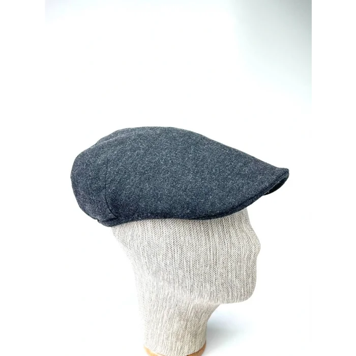 KIŞLIK KASKET ŞAPKA - KAŞE KUMAŞ BEDENSİZ LASTİKLİ