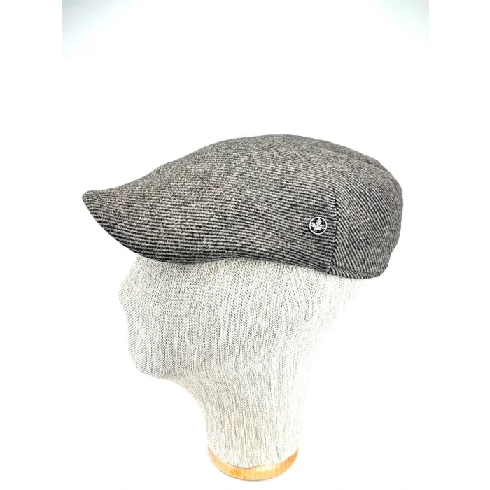 KIŞLIK KASKET ŞAPKA - KAŞE KUMAŞ BEDENSİZ LASTİKLİ İTALYAN MODEL