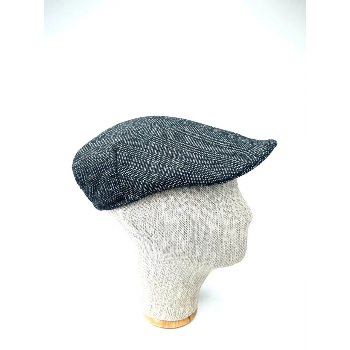 KIŞLIK KASKET ŞAPKA - KAŞE KUMAŞ BEDENSİZ LASTİKLİ YENİ MODEL