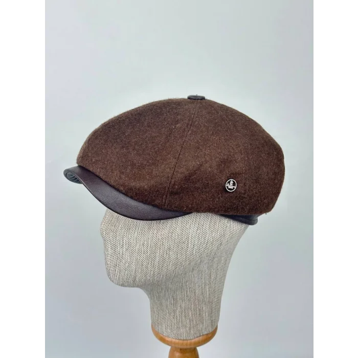 Kışlık Kasket Şapka – Retro Stil Kaşe Kumaş