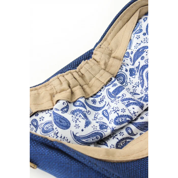 İngiliz Tarzı Erkek Kasket Şapka - Lastikli Bedensiz Model, Dayanıklı Kumaş, Desenli İç Astar